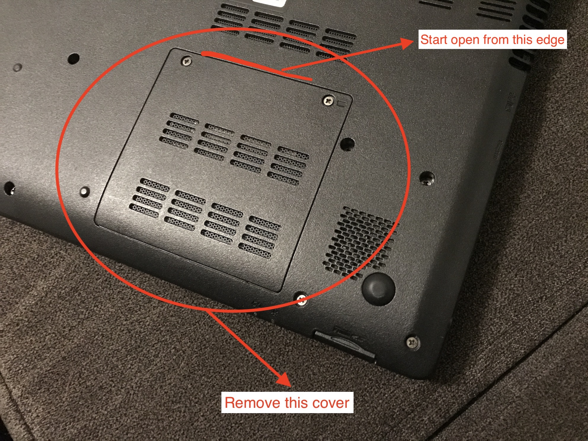 Plastic cover